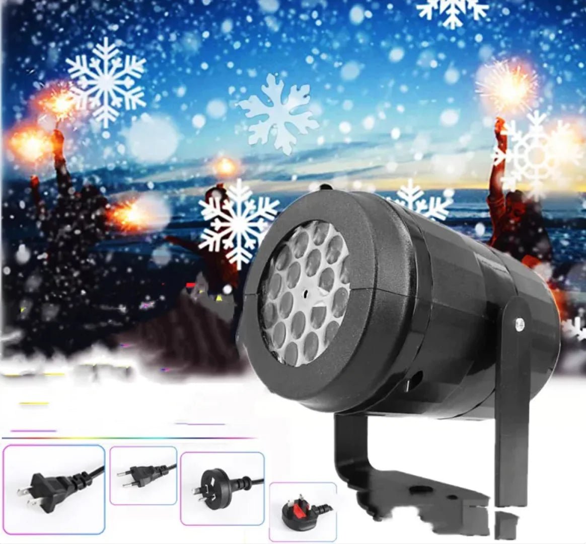 Christmas Time Is Here: LED Projection Lamp - The Defined Collective