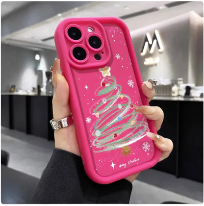 Christmas Time Is Here! Festive Christmas Tree Silicone Phone Case