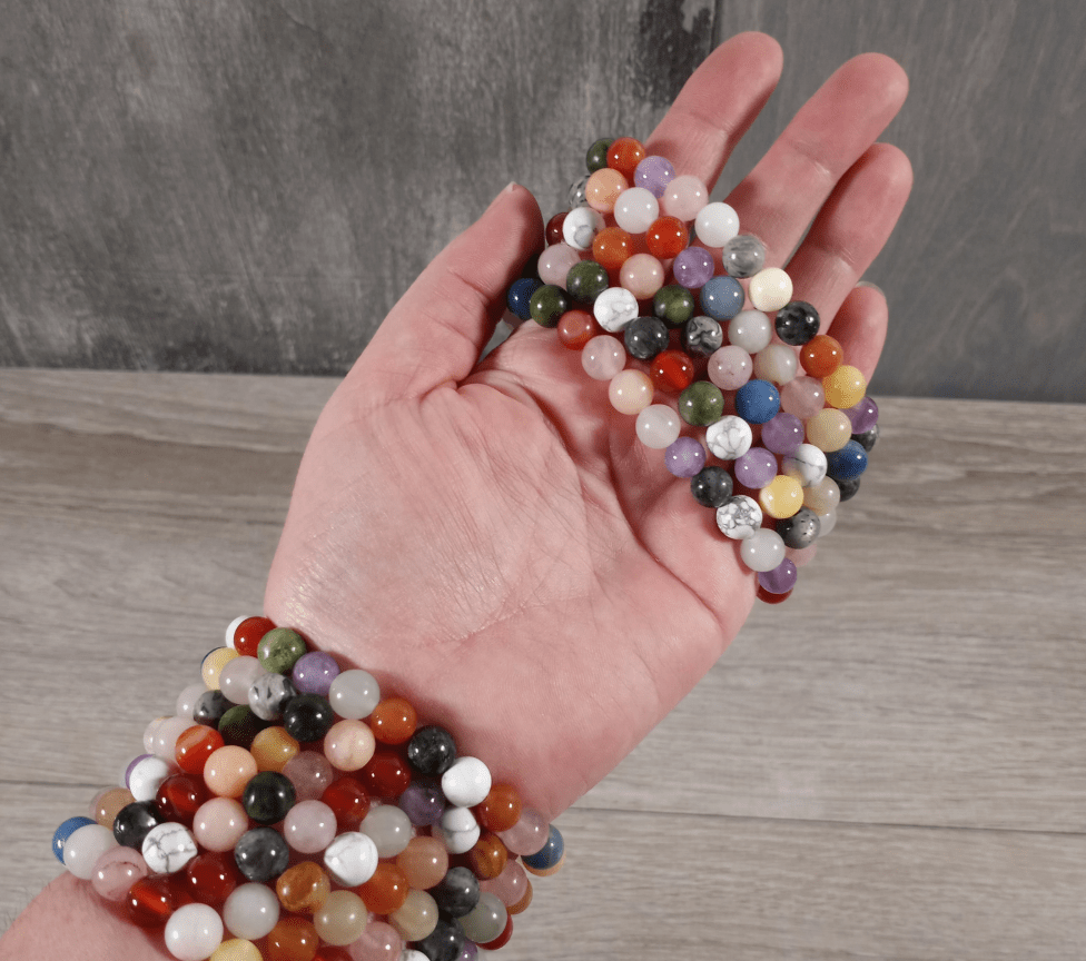 BALANCE BRACELET – Multicolor Chakra Stones - The Defined Collective