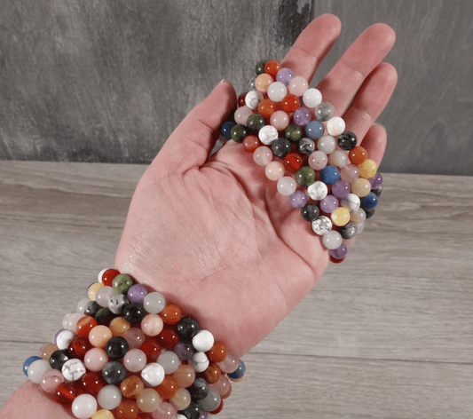 BALANCE BRACELET – Multicolor Chakra Stones - The Defined Collective