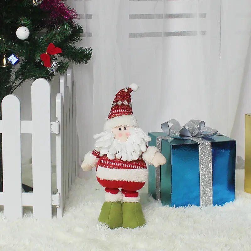 Christmas Time Is Here: Stretchable Santa Figurines - The Defined Collective