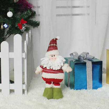 Christmas Time Is Here: Stretchable Santa Figurines - The Defined Collective