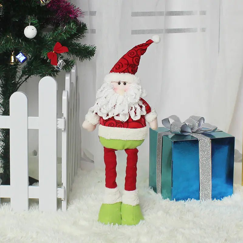 Christmas Time Is Here: Stretchable Santa Figurines - The Defined Collective