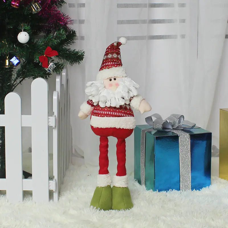 Christmas Time Is Here: Stretchable Santa Figurines - The Defined Collective
