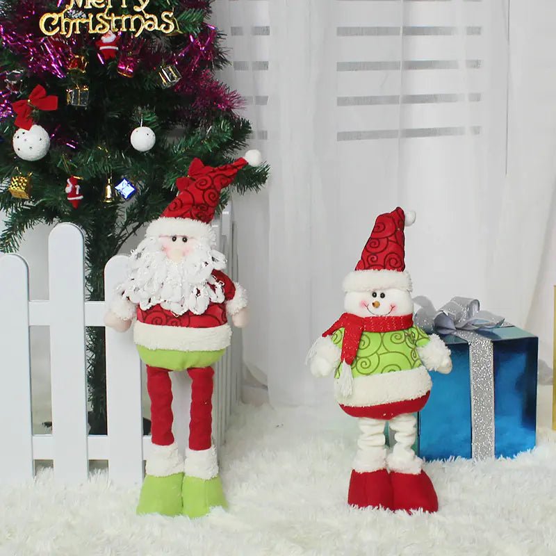 Christmas Time Is Here: Stretchable Santa Figurines - The Defined Collective