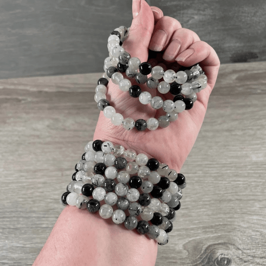 CONTROL BRACELET – Tourmalinetd Quartz - The Defined Collective