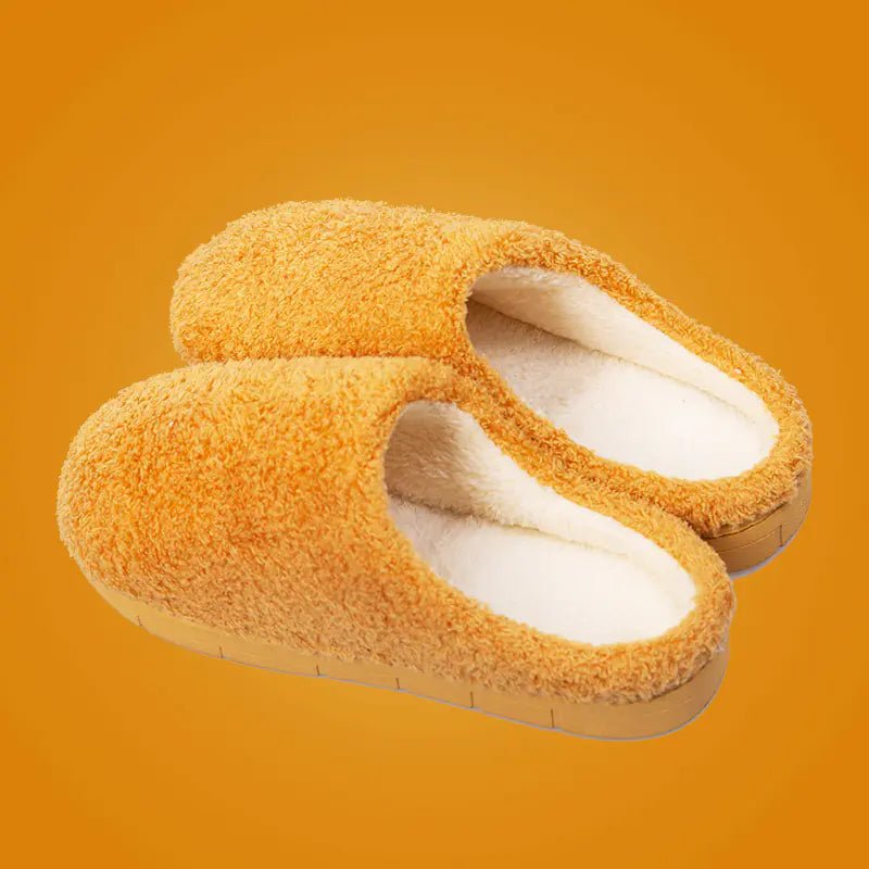 Cozy Intentions: Fleece Non - Slip Slippers (Unisex) - The Defined Collective