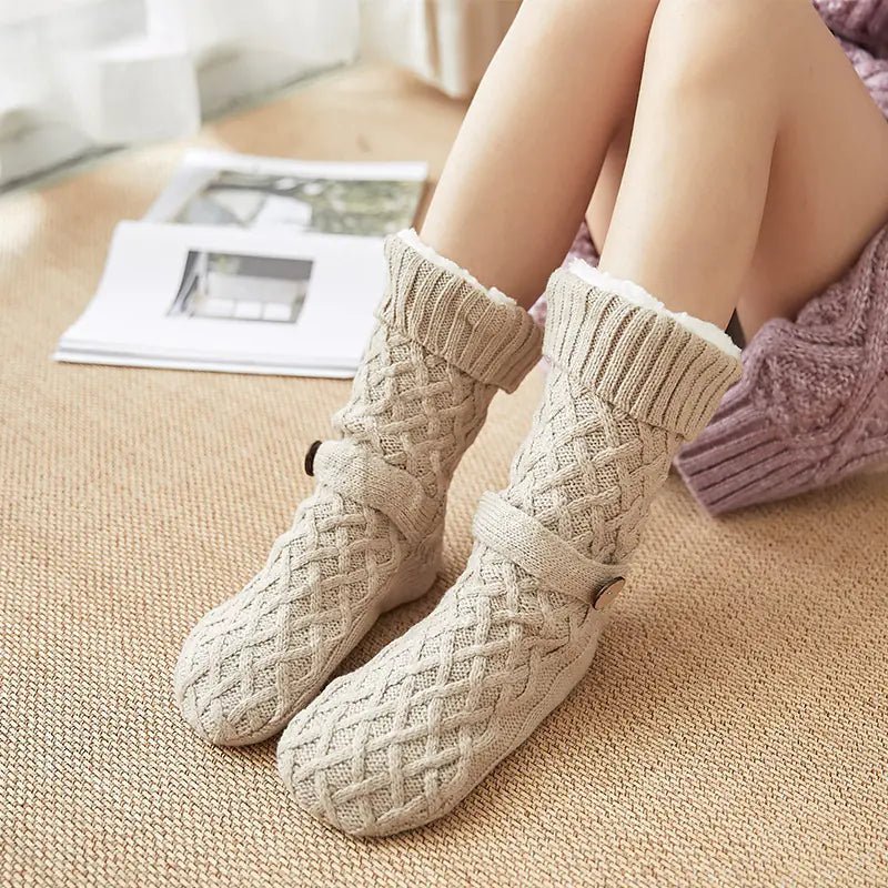 Cozy Intentions: Knit Fleece - Lined Socks - The Defined Collective