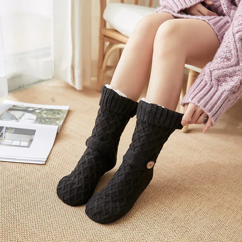 Cozy Intentions: Knit Fleece - Lined Socks - The Defined Collective