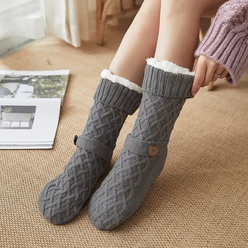 Cozy Intentions: Knit Fleece - Lined Socks - The Defined Collective