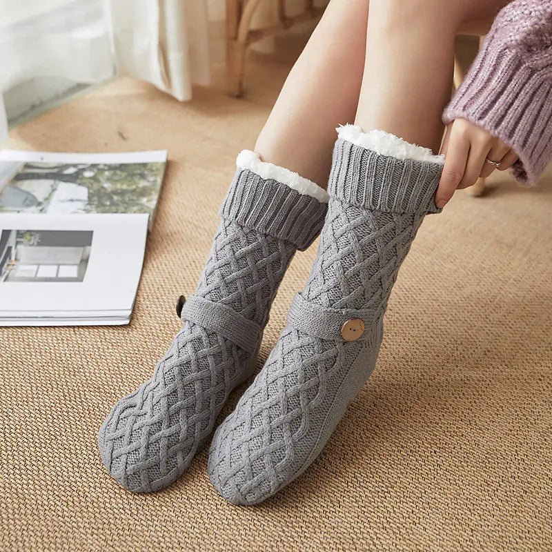 Cozy Intentions: Knit Fleece - Lined Socks - The Defined Collective