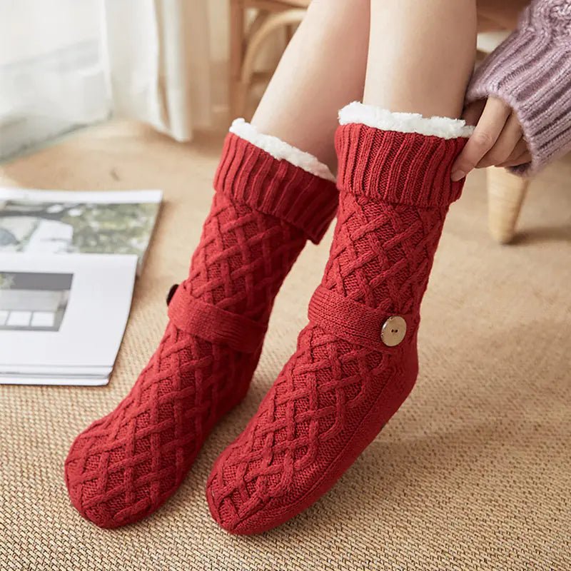 Cozy Intentions: Knit Fleece - Lined Socks - The Defined Collective