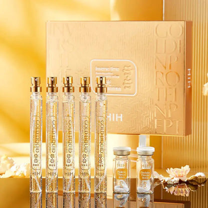 Glassed & Blessed Collection: Golden Peptide Renewal Set - The Defined Collective