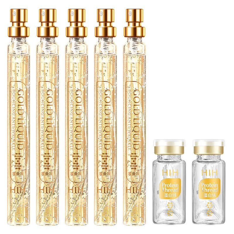 Glassed & Blessed Collection: Golden Peptide Renewal Set - The Defined Collective