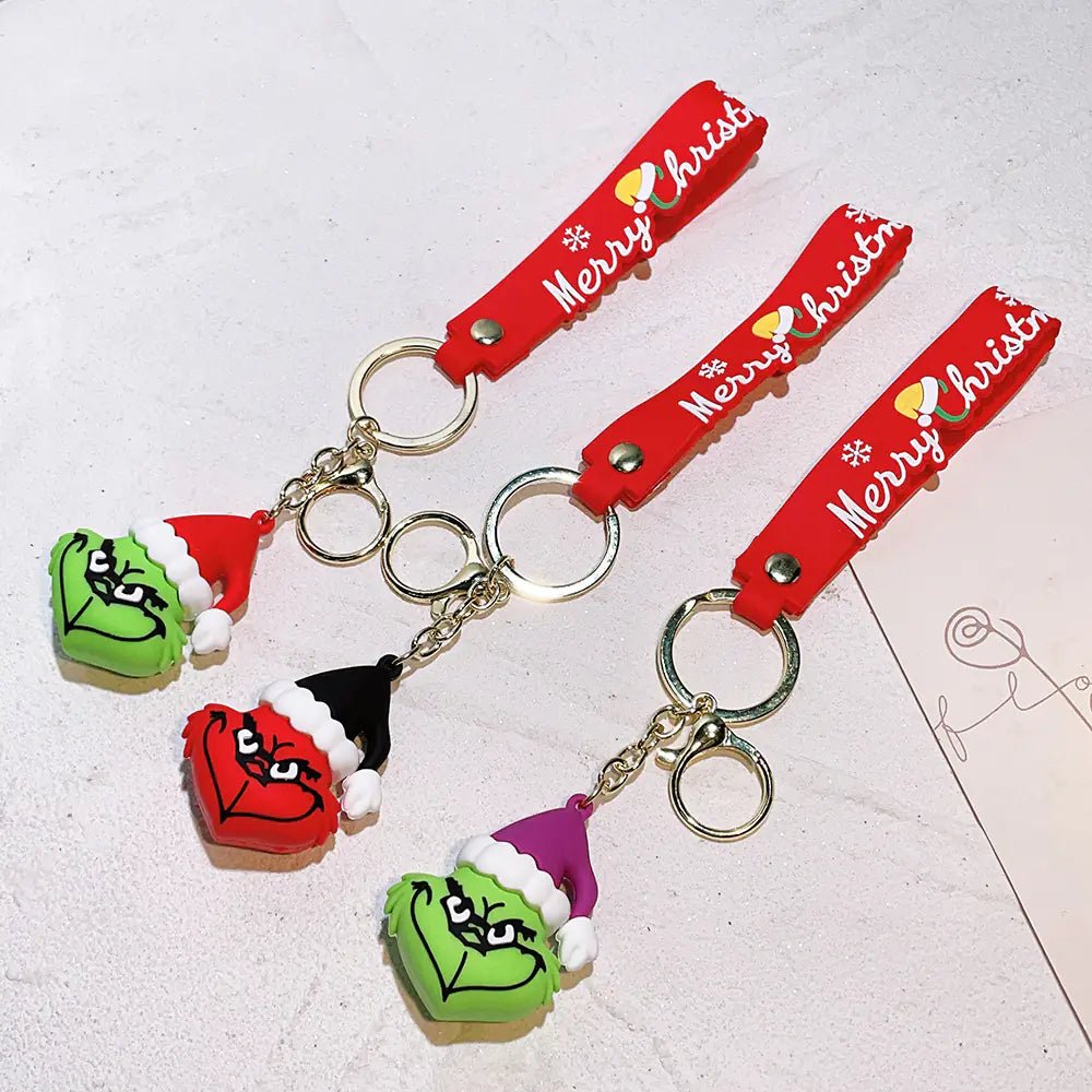 Grinch Keychain Christmas Tree - The Defined Collective