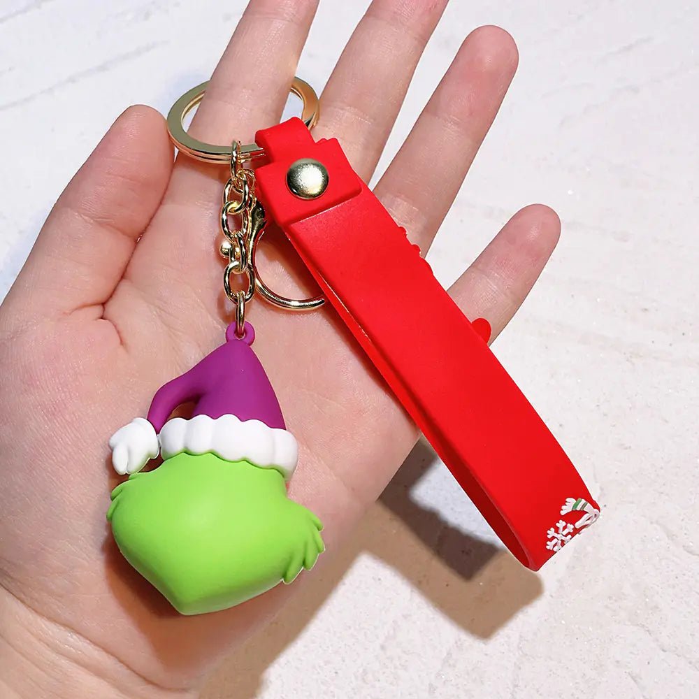 Grinch Keychain Christmas Tree - The Defined Collective