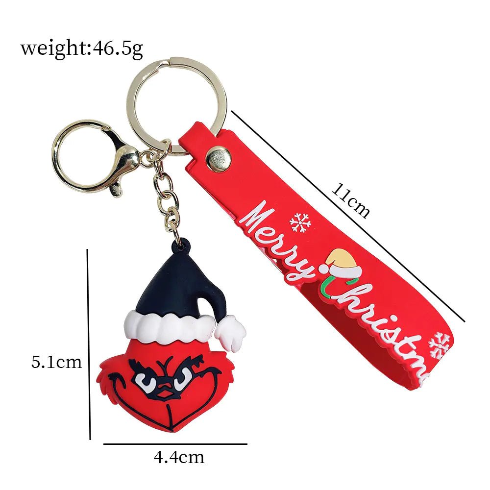 Grinch Keychain Christmas Tree - The Defined Collective