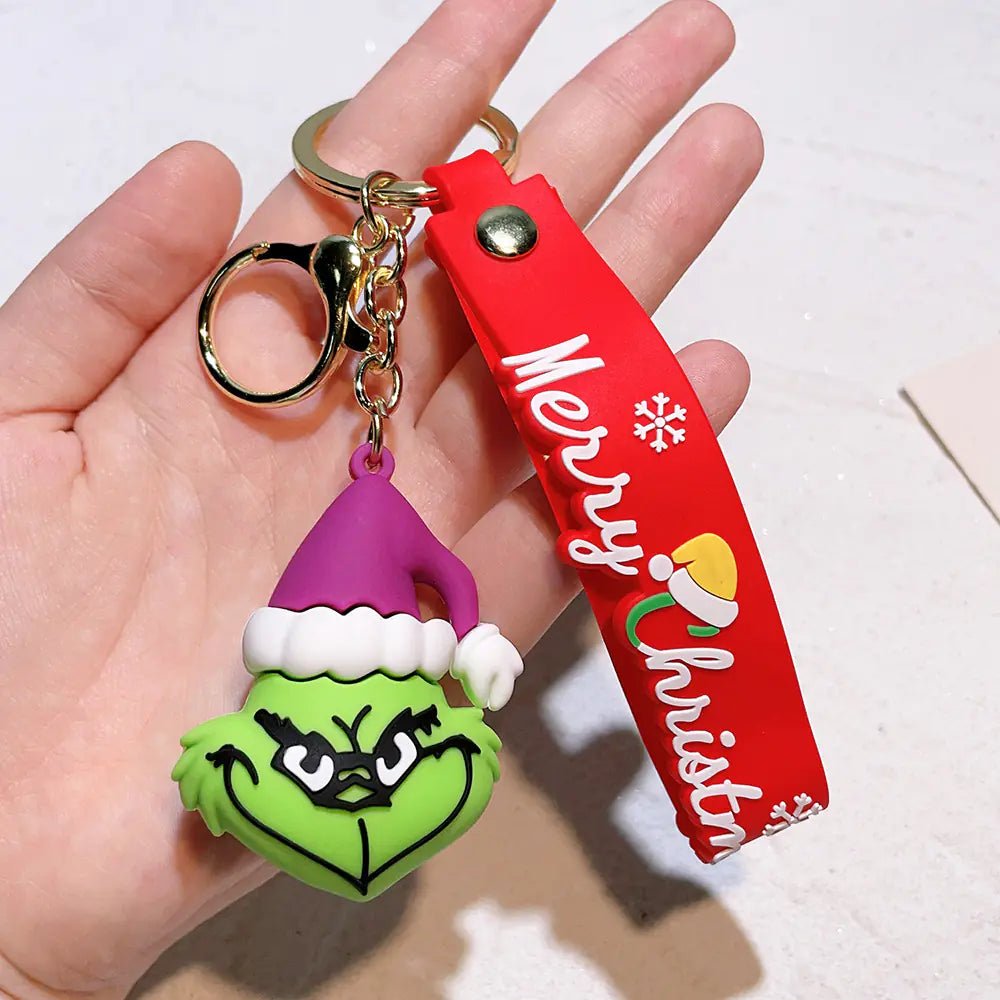 Grinch Keychain Christmas Tree - The Defined Collective