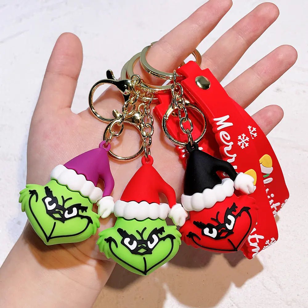 Grinch Keychain Christmas Tree - The Defined Collective