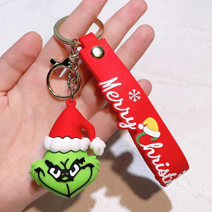 Grinch Keychain Christmas Tree - The Defined Collective