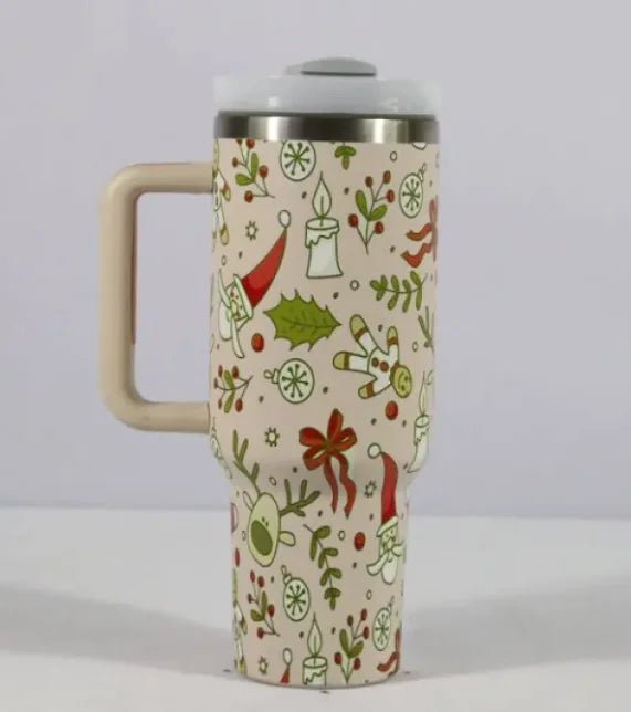 Holiday Cheer Insulated Travel Mug – Limited Christmas Edition - The Defined Collective