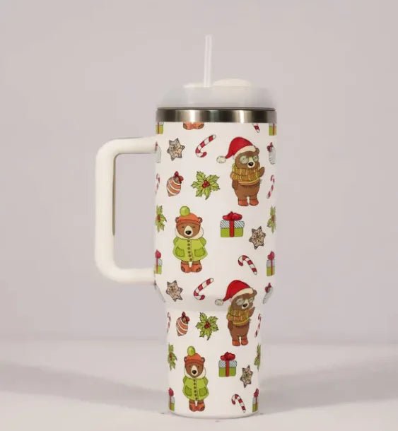 Holiday Cheer Insulated Travel Mug – Limited Christmas Edition - The Defined Collective