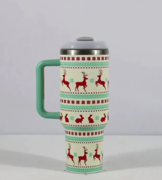Holiday Cheer Insulated Travel Mug – Limited Christmas Edition - The Defined Collective