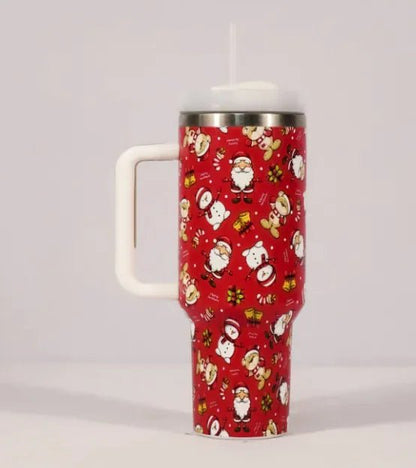 Holiday Cheer Insulated Travel Mug – Limited Christmas Edition - The Defined Collective