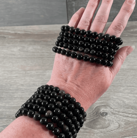 IT'S A VIBE BRACELET – Sheen Obsidian - The Defined Collective
